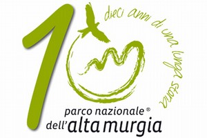 Logo decennale Parco Alta Murgia