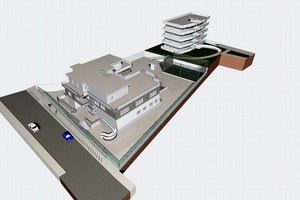 Rendering nuova Caserma dei Carabinieri