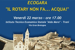 Rotary concorso acqua Trani