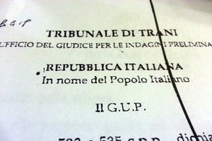 Sentenza Tribunale di Trani