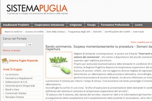 Sito Regione Puglia