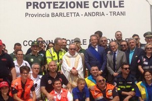 Protezione civile mezzo volontariato BAT
