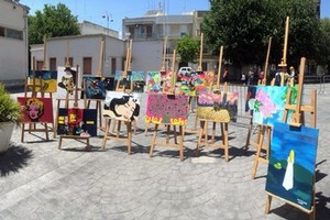 Estemporanea di pittura della Cafaro