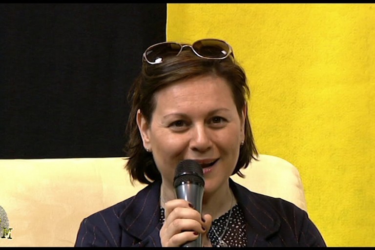 La scrittrice Milly Paparella