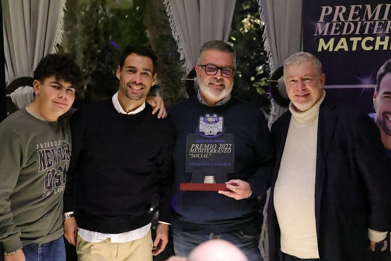 Premio Mediterraneo - Inter Club Andria 2002 al tennista Fabio Fognini