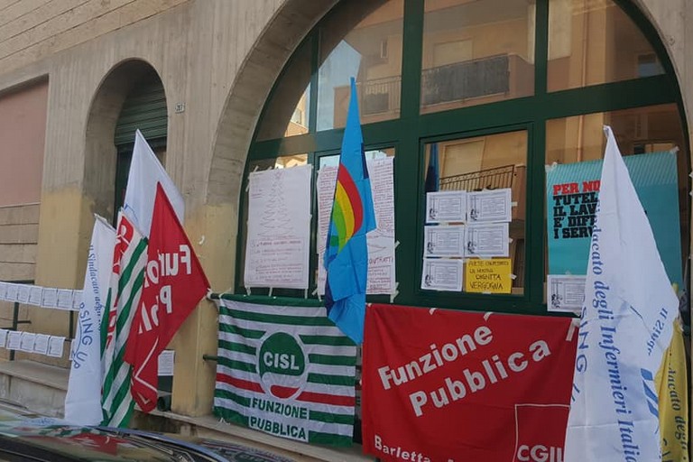 Mobilitazione infermieri Asl Bat