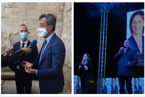 Movimento Stelle e cnetrosinistra chiudono la campagna elettorale JPG