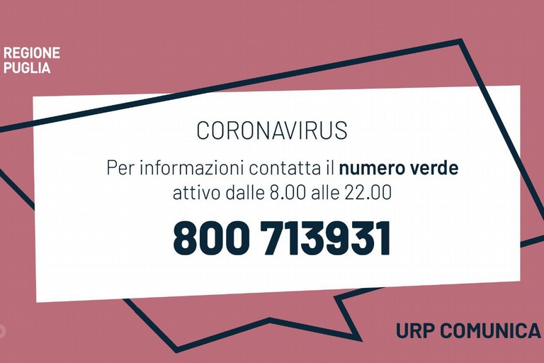 numero verde coronavirus