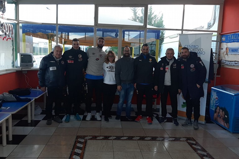 La Nuova Andria Calcio con il tecnico di Formaciòn Valencia Italia, Marcello Corazzini