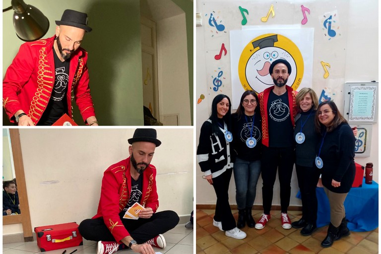 Libero Iannuzzi alla scuola materna “Oasi San Francesco”