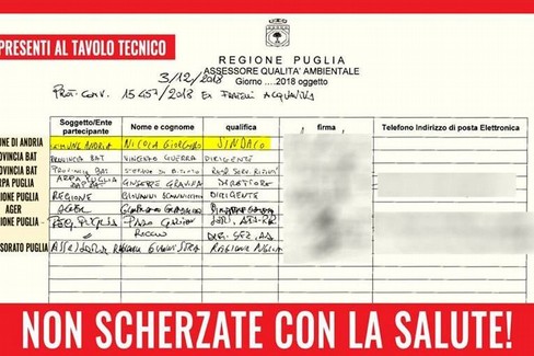 Nuova discarica di Andria, spuntano nuovi documenti