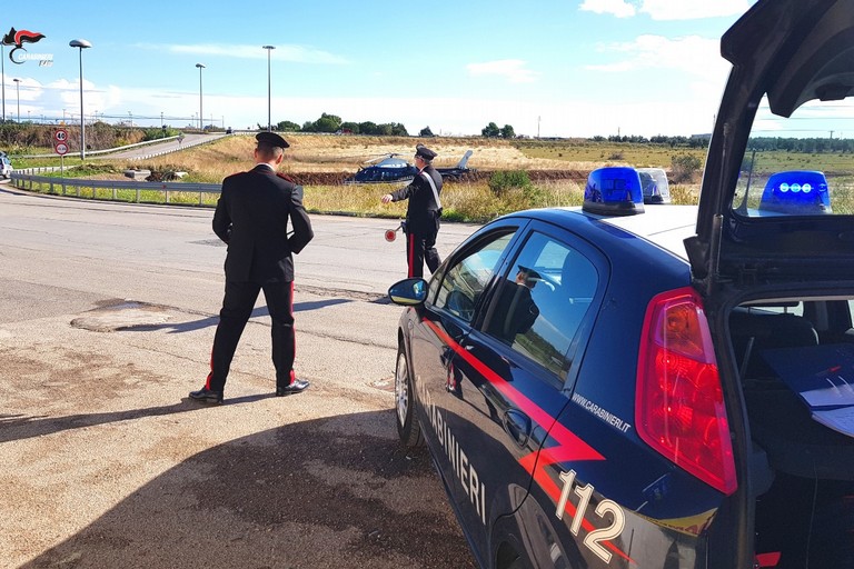 p c con elicottero via trani