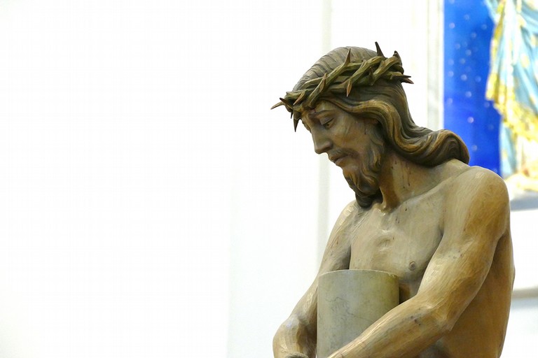 Messa solenne in onore del SS. Salvatore nella chiesa dell’Immacolata di Andria. <span>Foto Riccardo Di Pietro</span>