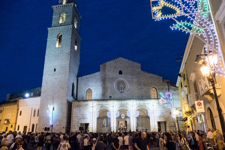 La processione dell'arrivo in Cattedrale  della Madonna dei Miracoli. <span>Foto Riccardo Di Pietro</span>