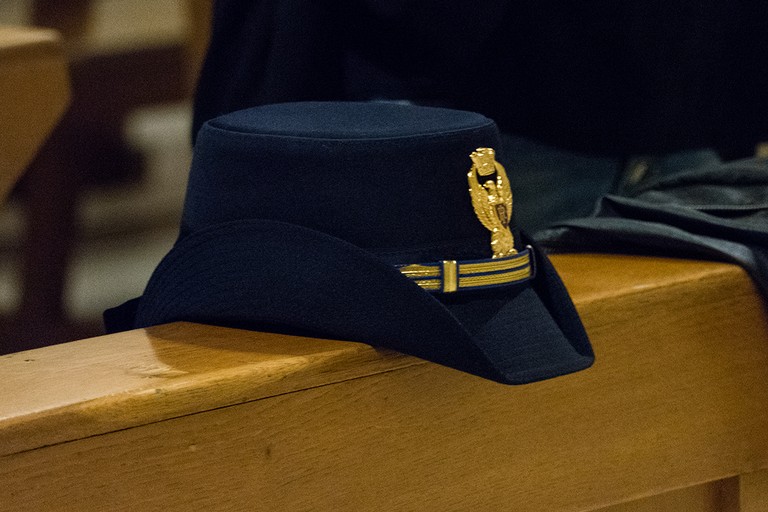 San Michele Arcangelo patrono della Polizia di Stato. <span>Foto Riccardo Di Pietro</span>