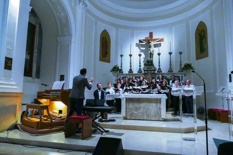 Si sono conclusi i festeggiamenti del 70° anniversario della Parrocchia Gesù Crocifisso. <span>Foto Riccardo Di Pietro</span>