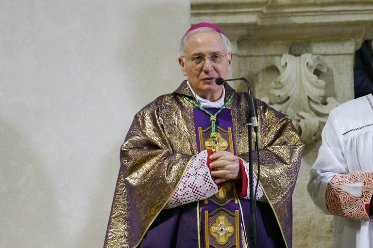 Celebrazione del III anniversario dell’ordinazione episcopale del Vescovo di Andria Mons. Luigi Mansi. <span>Foto Riccardo Di Pietro</span>