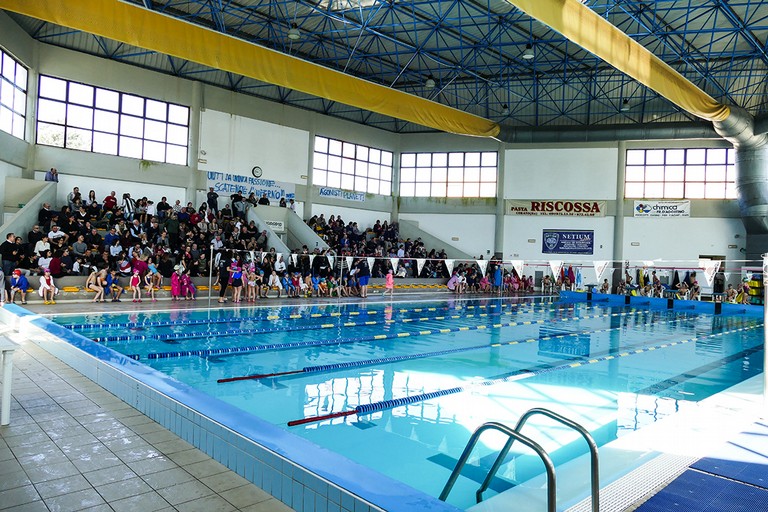 Un bellissimo giorno di cloro alla piscina comunale di Andria. <span>Foto Riccardo Di Pietro</span>