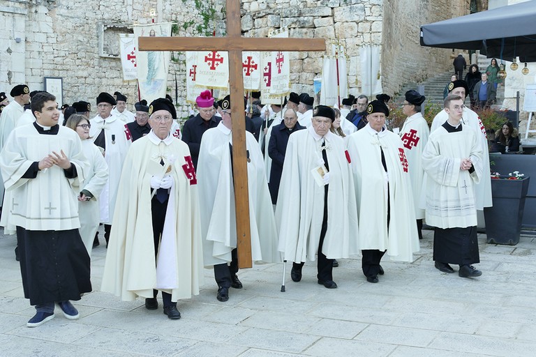 Due giorni di meditazione per molti Cavalieri e Dame dell'Ordine Equestre del Santo Sepolcro di Gerusalemme di Andria. <span>Foto Riccardo Di Pietro</span>