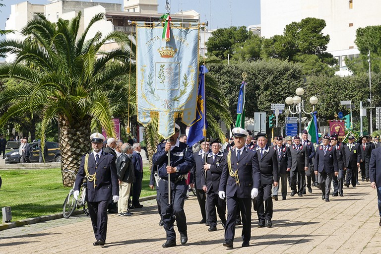 Celebrazione dell'anniversario della liberazione d'Italia. <span>Foto Riccardo Di Pietro</span>