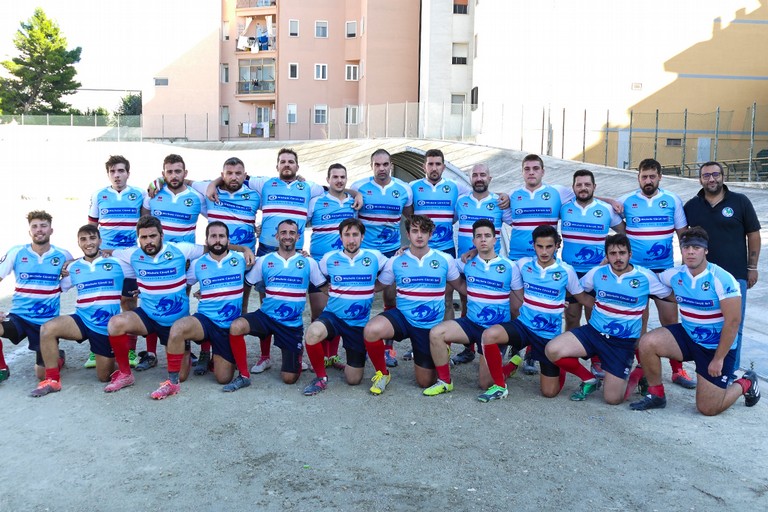 Inizio campionato di rugby, vittoria dei Draghi della Bat. <span>Foto Riccardo Di Pietro</span>