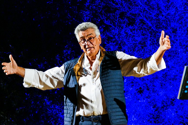 Grande successo per lo spettacolo di Giuseppe Fanfani. <span>Foto Riccardo Di Pietro</span>