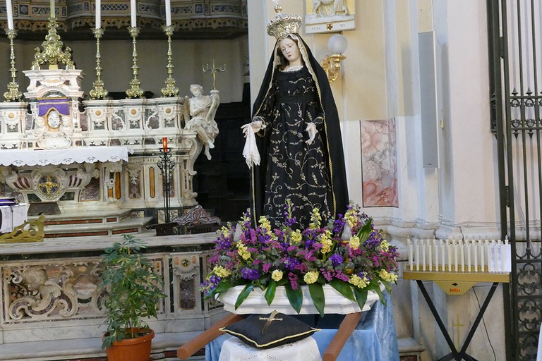 Processione del simulacro della “ Desolata”. <span>Foto Riccardo Di Pietro</span>