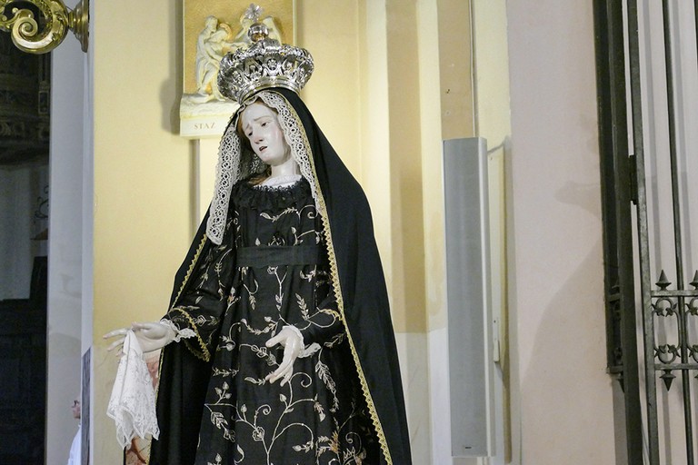 Inizio della settimana Santa ad Andria con la processione della “Desolata”. <span>Foto Riccardo Di Pietro</span>