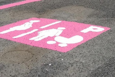 parcheggi rosa