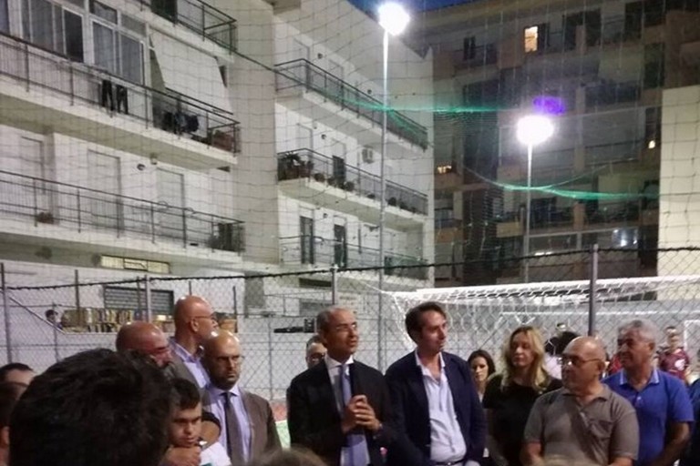 Parco Di Nanni: riqualificati campo sportivo e giostrina bimbi