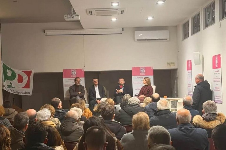 Riforma della giustizia, manifestazione del Pd ad Andria