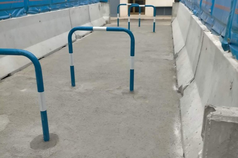 Passaggio pedonale in via Ospedaletto