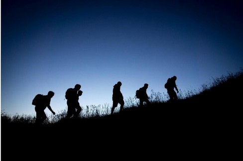 Passeggiata nella notte