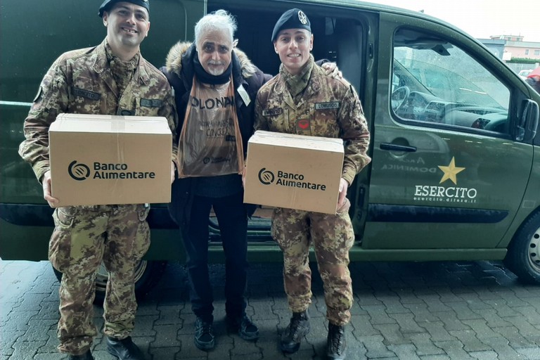 Reggimento Fanteria “Torino” a supporto della Colletta Alimentare 2022