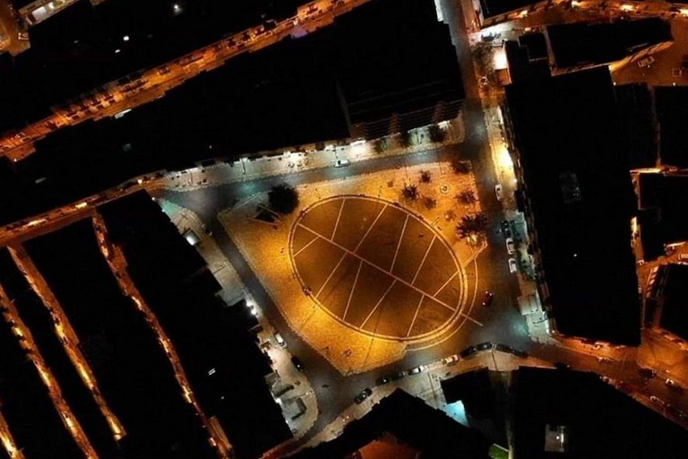 Piazza Catuma dall'alto