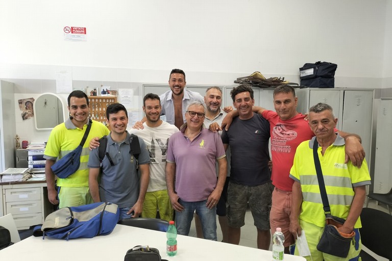 Francesco Pizzolorusso: una vita in Ferrovia su e giù per l’Italia. <span>Foto Vincenzo Cassano</span>