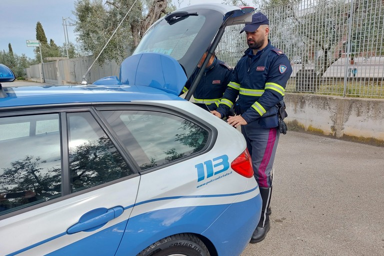 Polizia Stradale. <span>Foto Vincenzo Cassano</span>