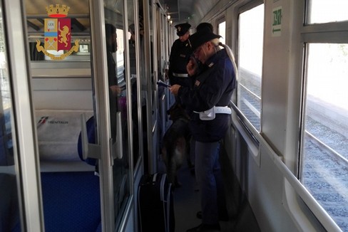 controlli della Polizia ferroviaria