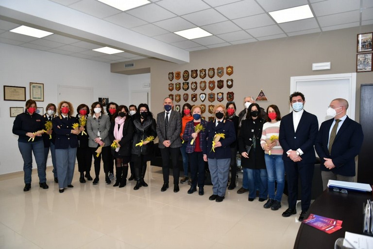 Questore Roberto Pellicone incontra una rappresentanza di donne