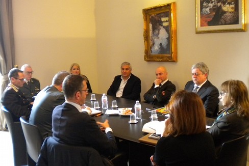 Riunione in Prefettura