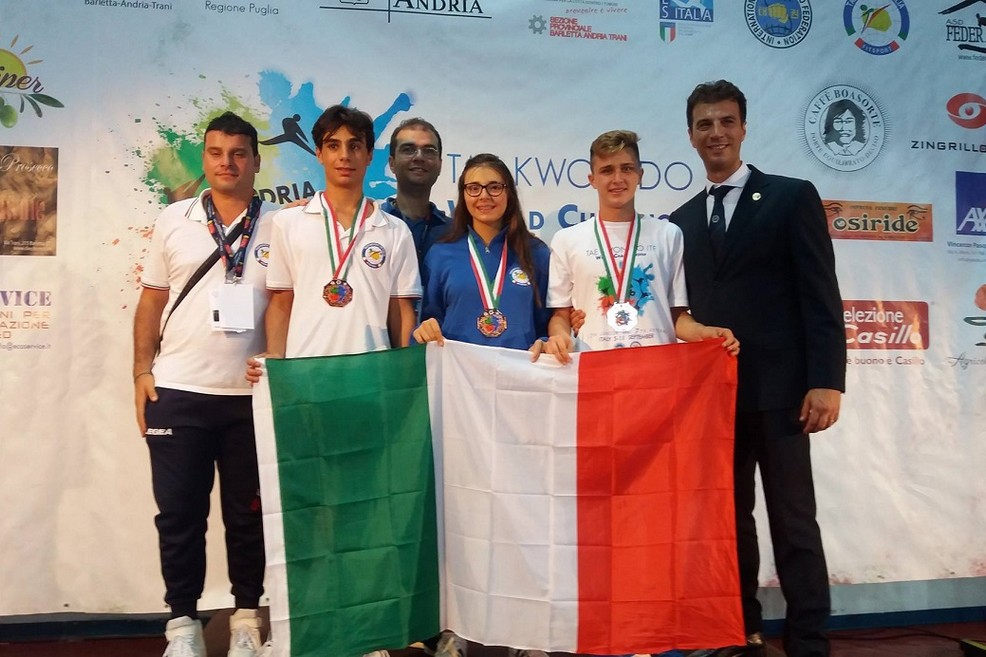 premiati ai Mondiali di Taekwondo