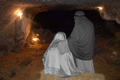 notte di luce foto