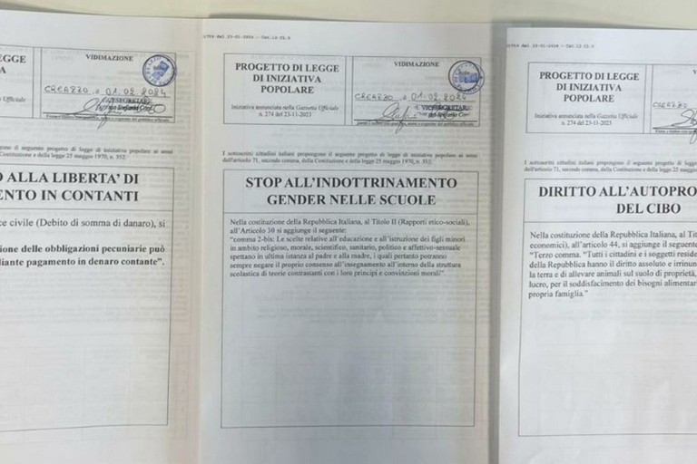 iniziative di legge popolare