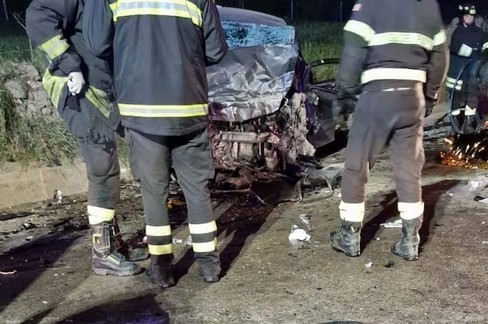 incidente stradale sull'Andria Trani