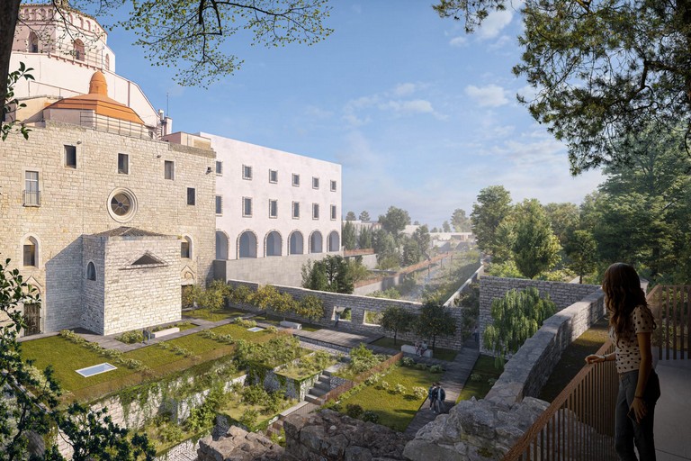 Render progetto Lama di S.Margherita in Lamis ad Andria