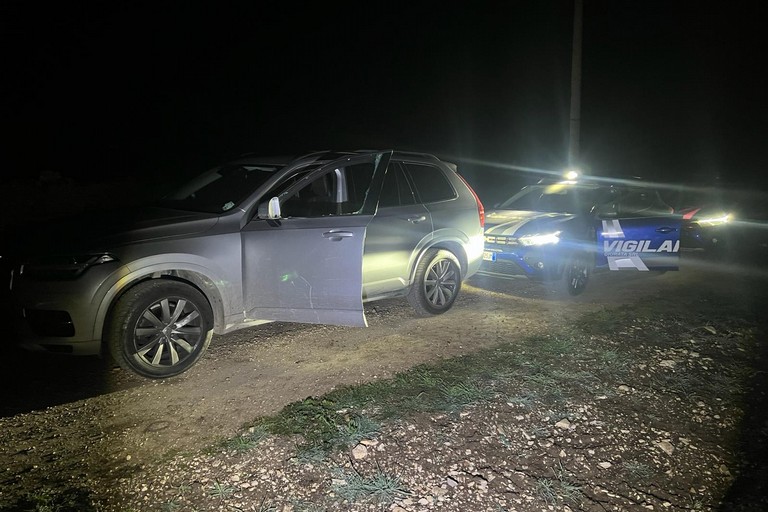 auto rubata recuperata dalla Vigilanza Giurata