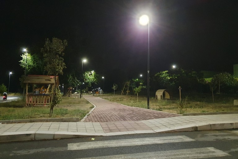 Ripristinato l'impianto di illuminazione pubblica al quartiere di San Valentino