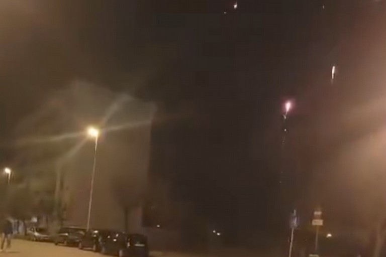Fuochi d'artificio ad Andria
