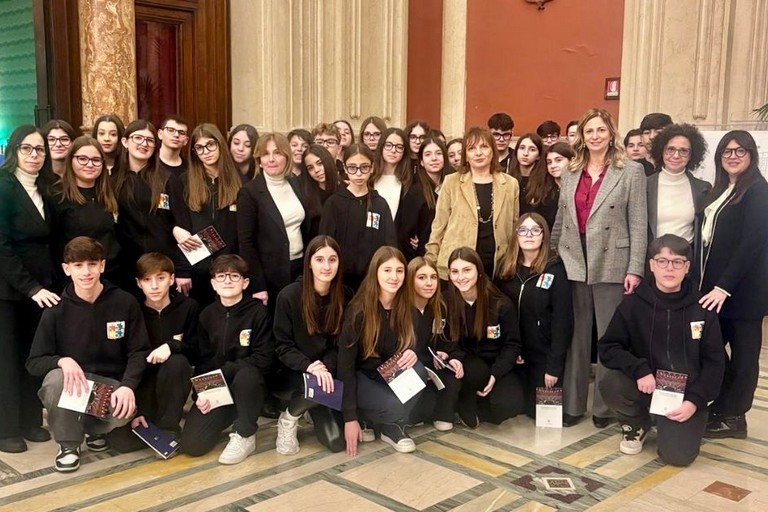 Scuola di Andria visita il Parlamento