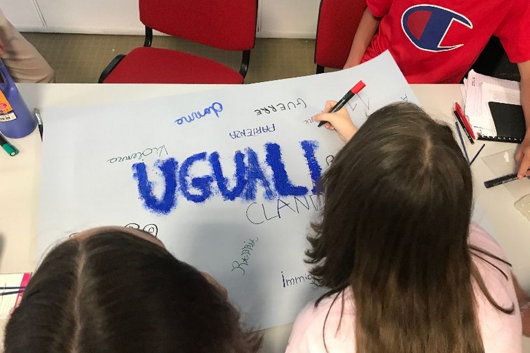 alunni di una scuola